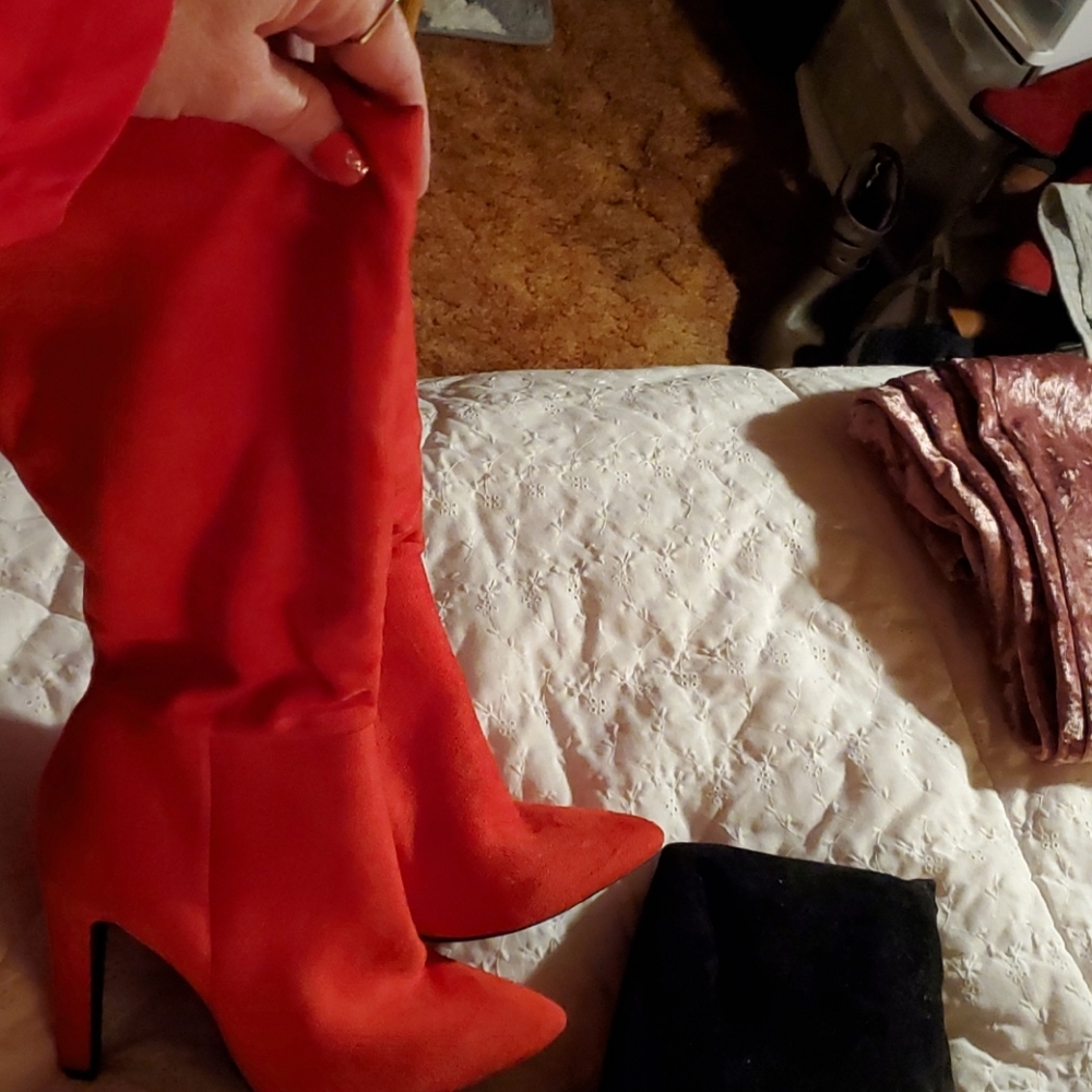 Qupid knee high boots